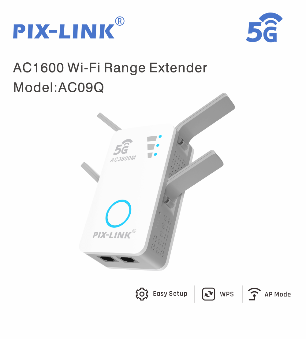 AC1600 WiFi range extender