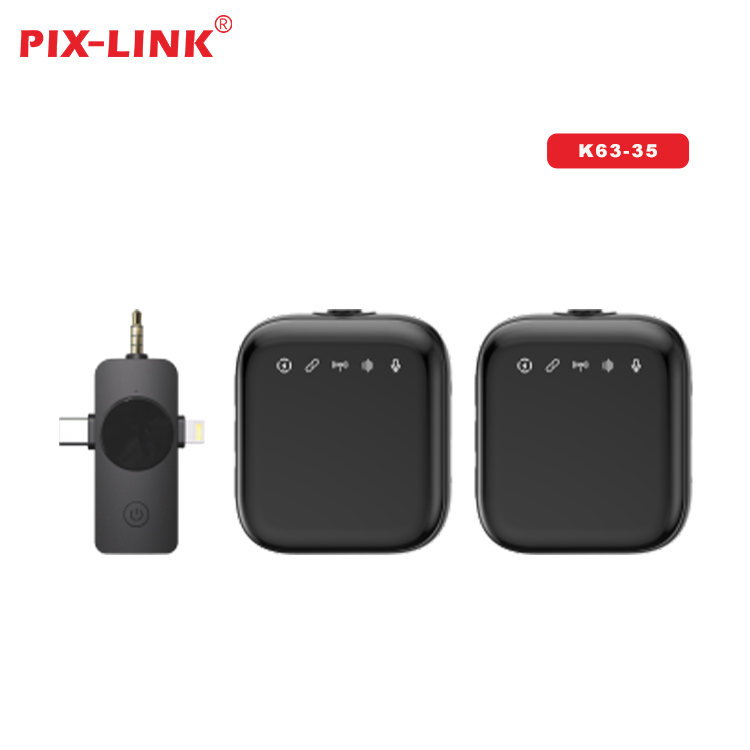 3 in1 lavalier microphone